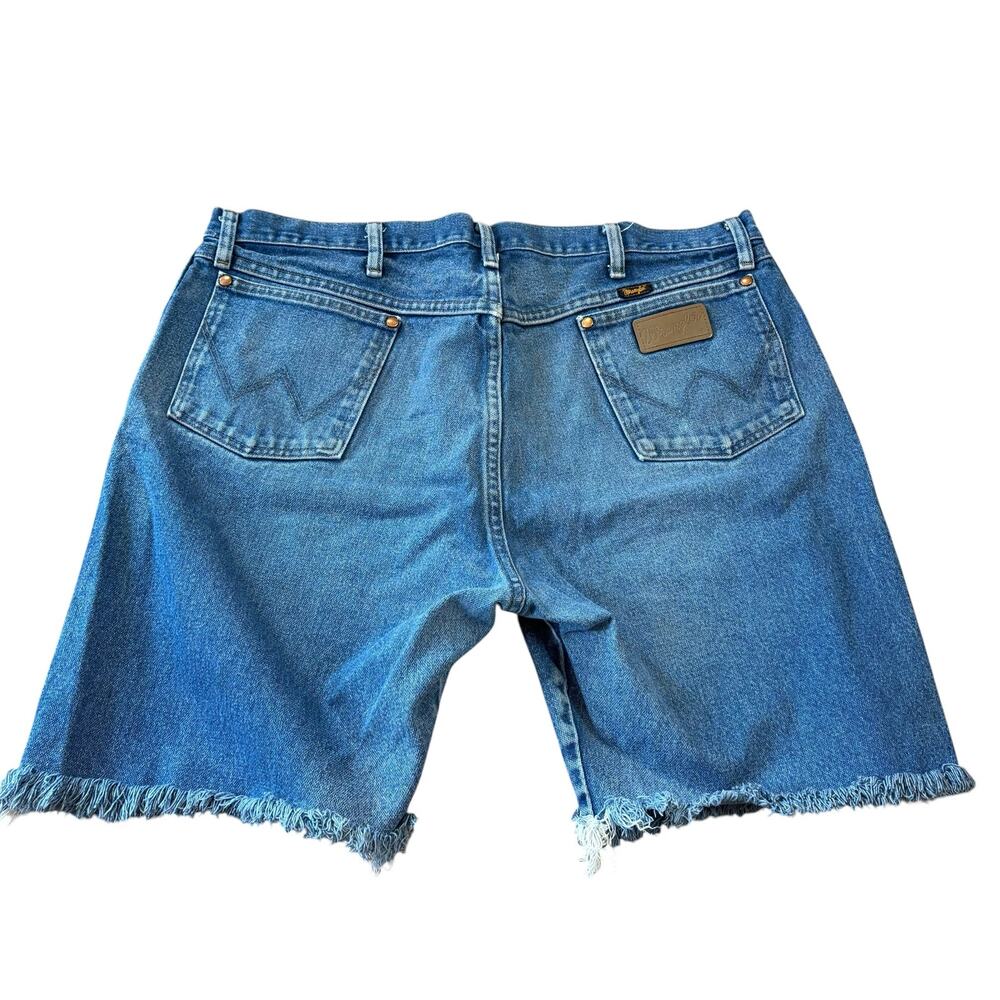 Wrangler Jorts Y2K Casual Shorts Men’s 40 Distressed Thrashed Classic Grunge